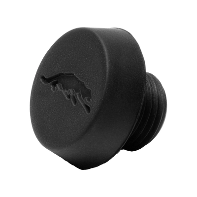 Black pool cue bumper