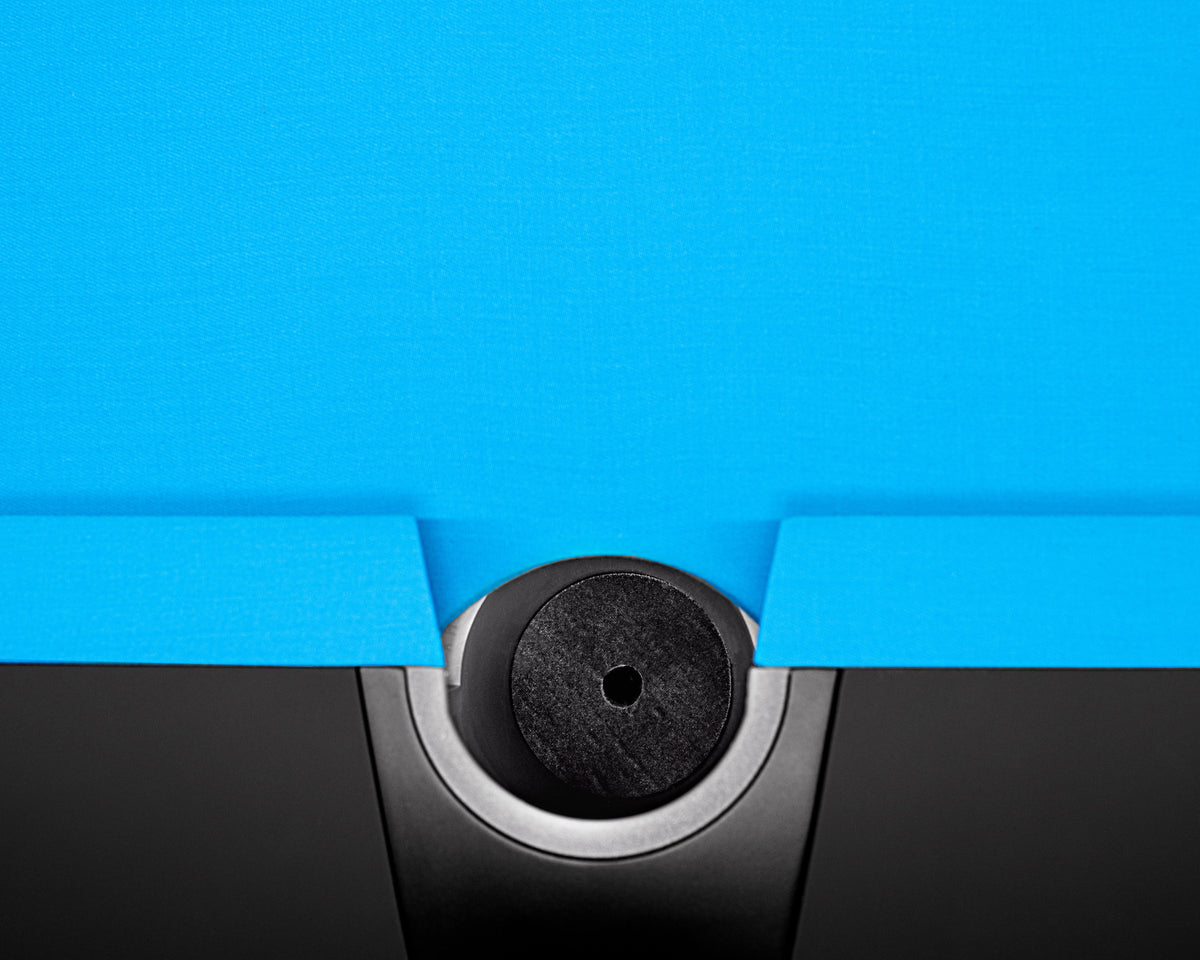 Pool table pocket cushion close up