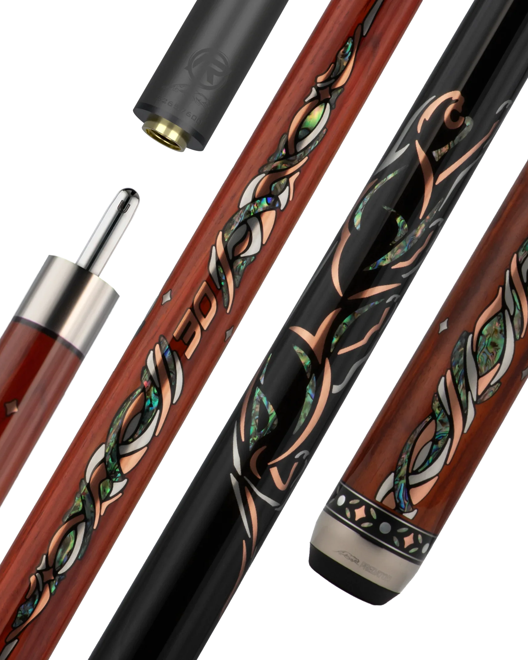 Limited Edition 30th Anniversary Cocobolo Carom Cue with Logo