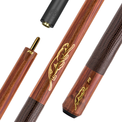 P3 Predator Prowler Professional Pool Cue Luxe Leather Wrap