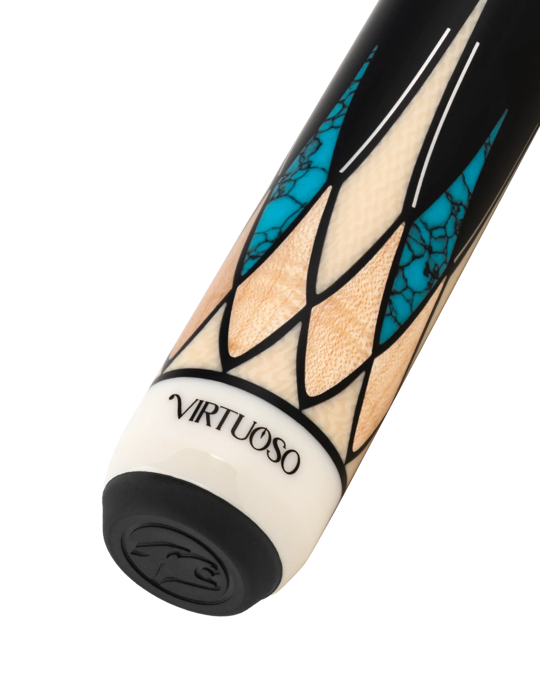 Black and Blue Virtuoso Carom Cue Butt