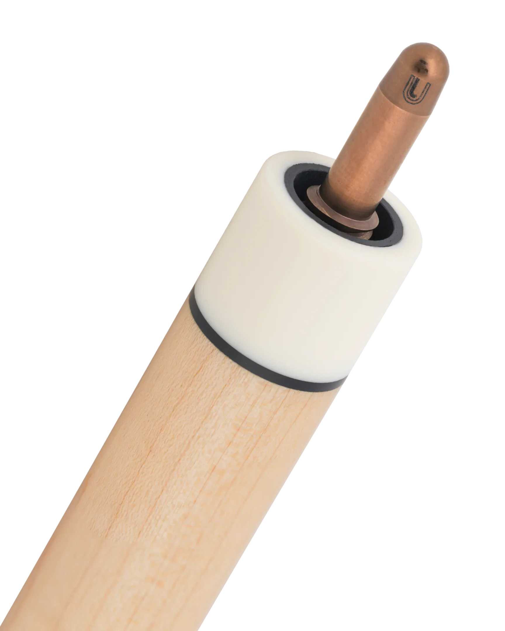 Carom Virtuoso Maple Green Malachite Cue Pin