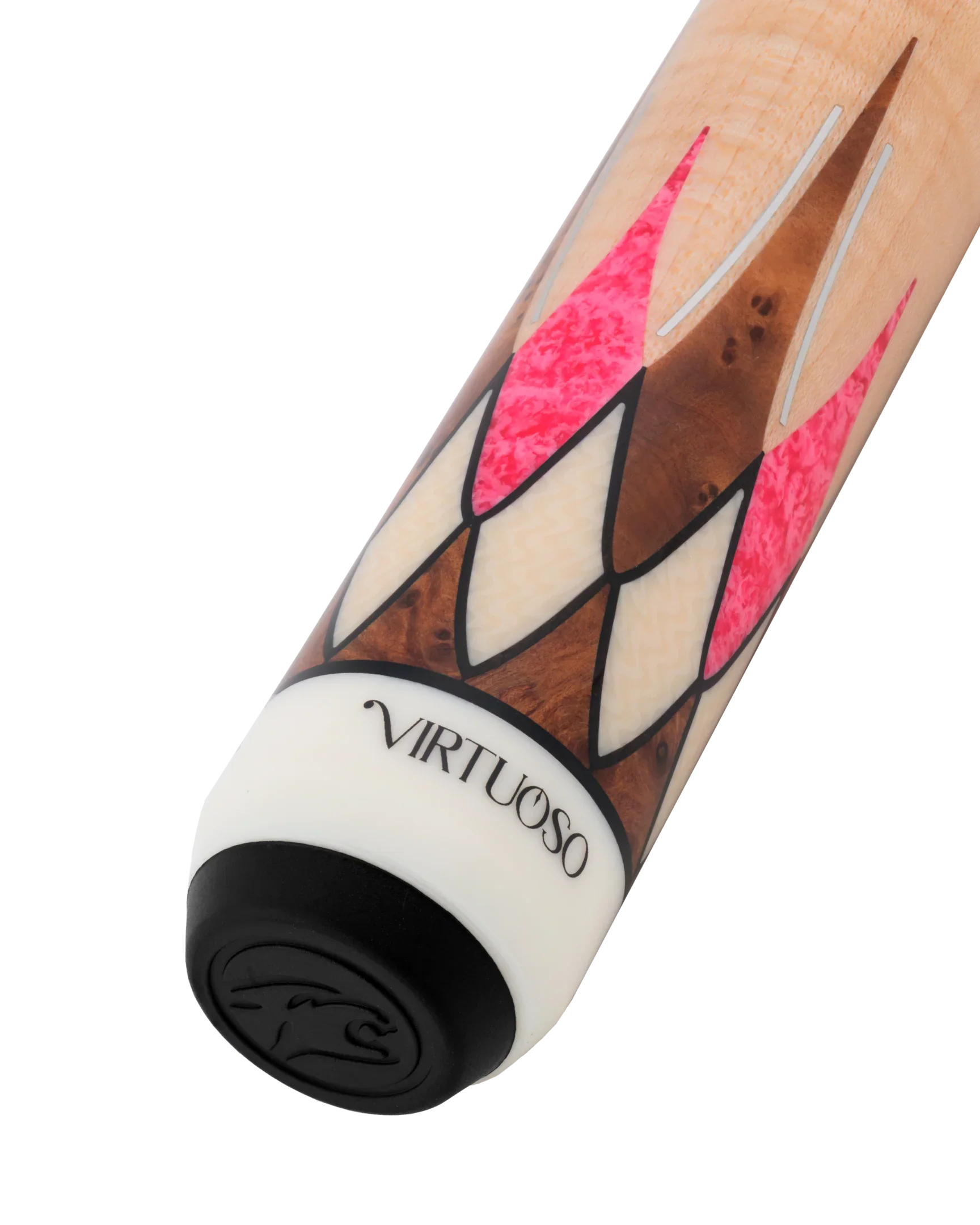 Maple and Pink Virtuoso Carom Cue Butt