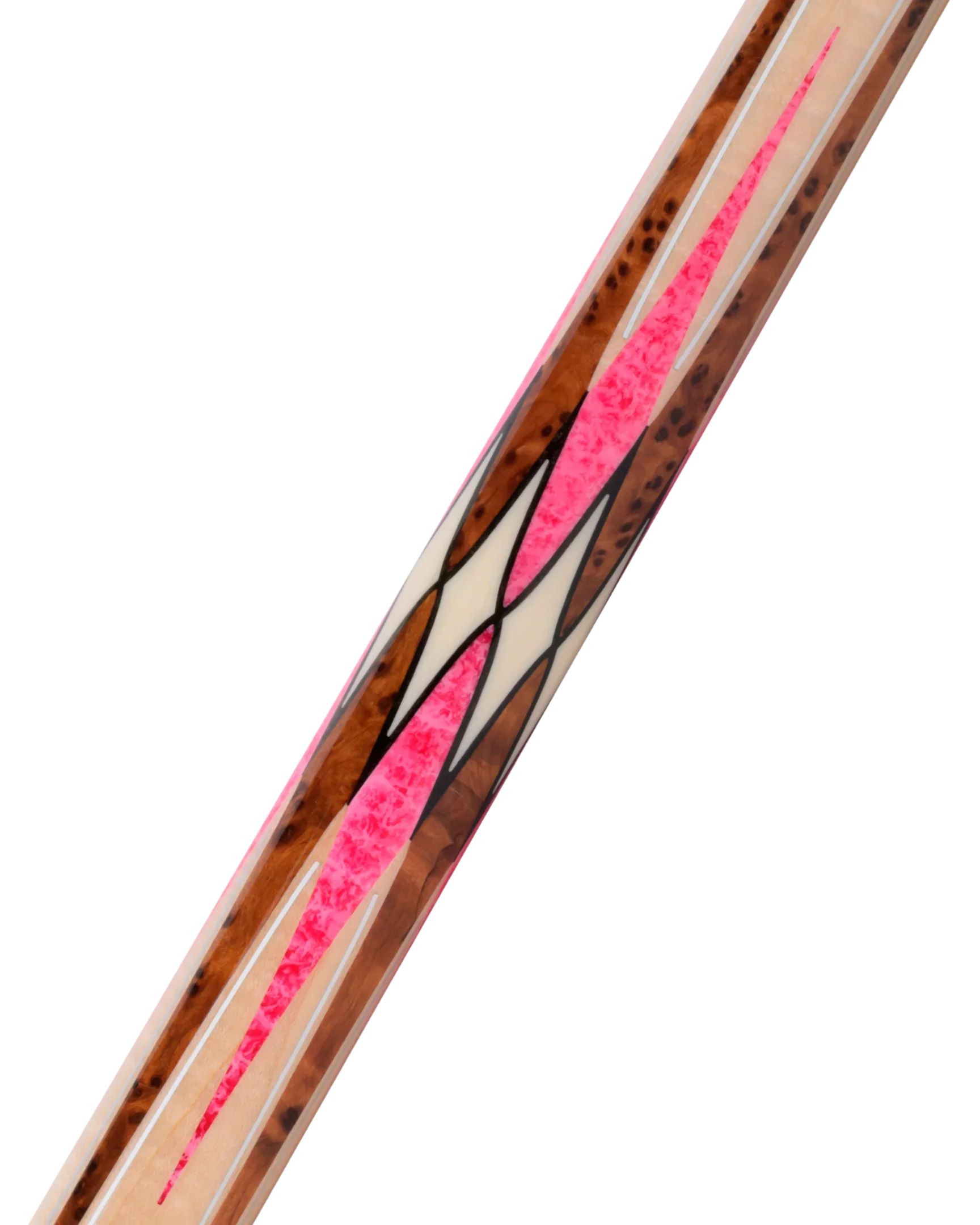 Maple and Pink Virtuoso Carom Cue Forearm