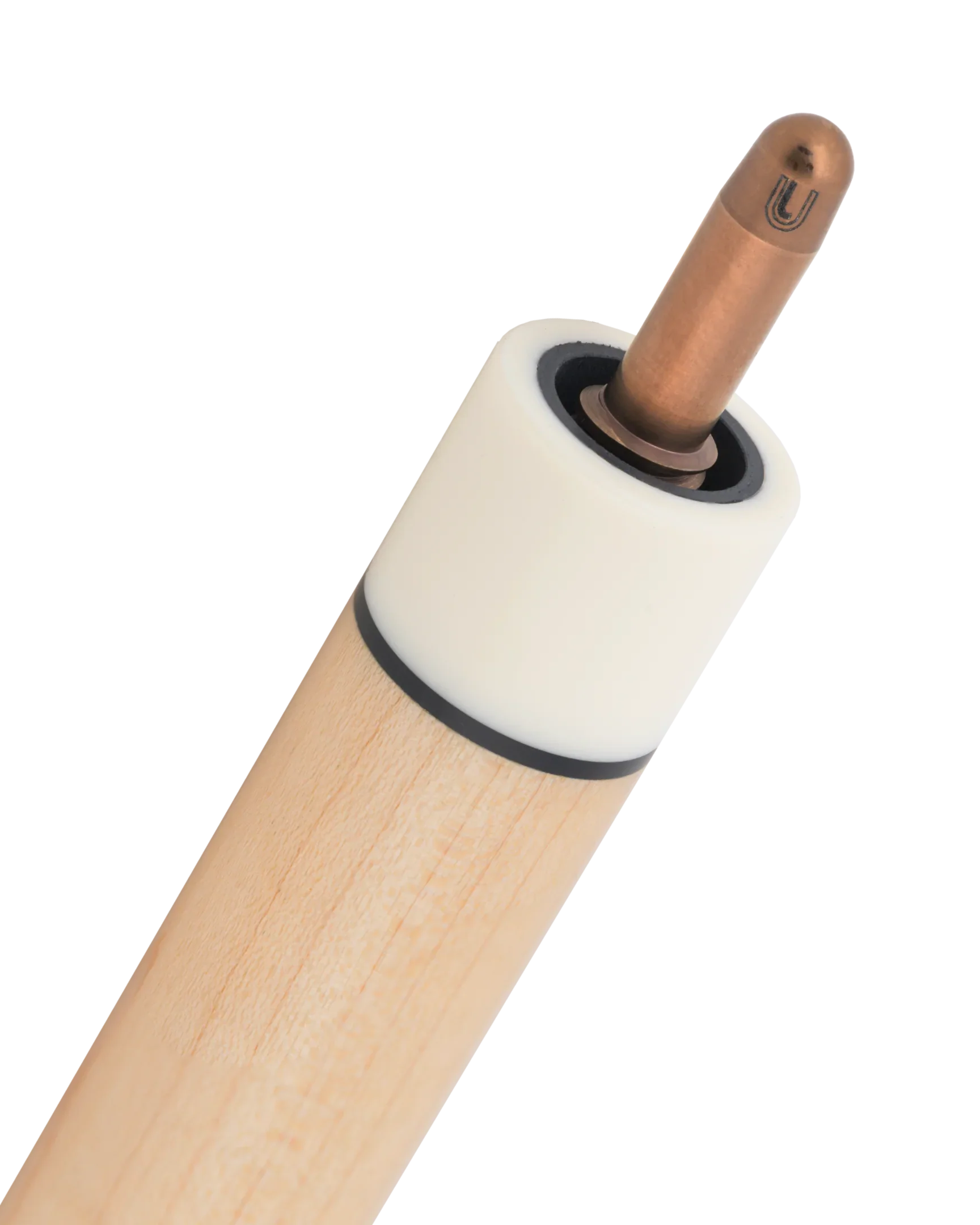 Maple and Pink Virtuoso Carom Cue Uni-Loc Pin