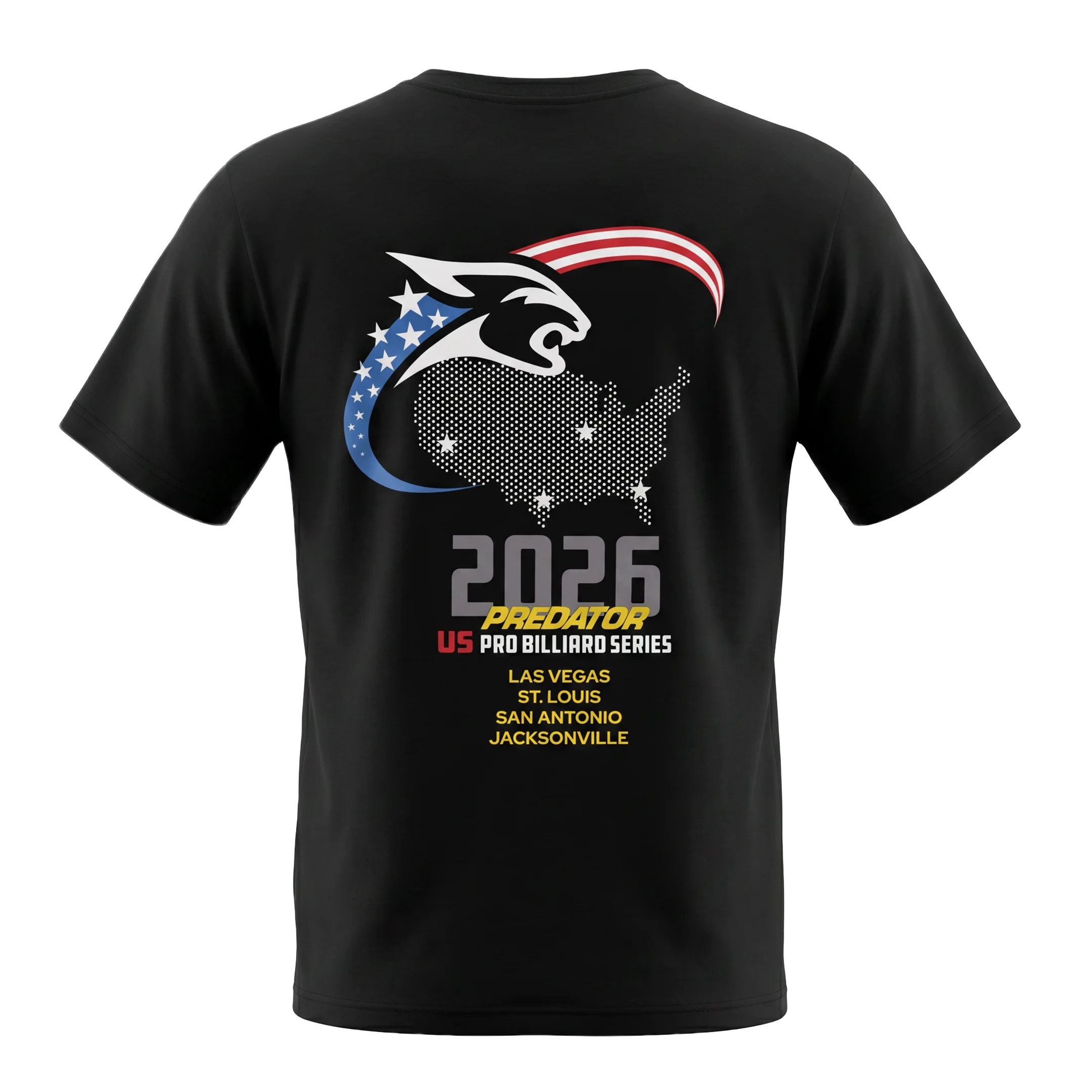 Pro Billiard Series Shirt Back