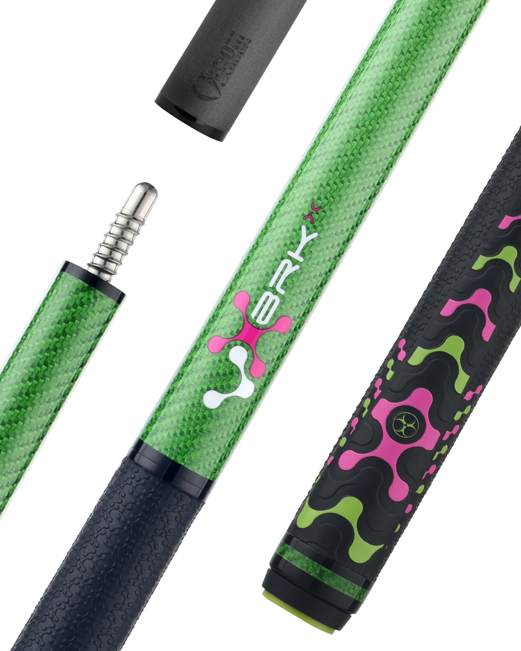 POISON BRKX green and pink designs