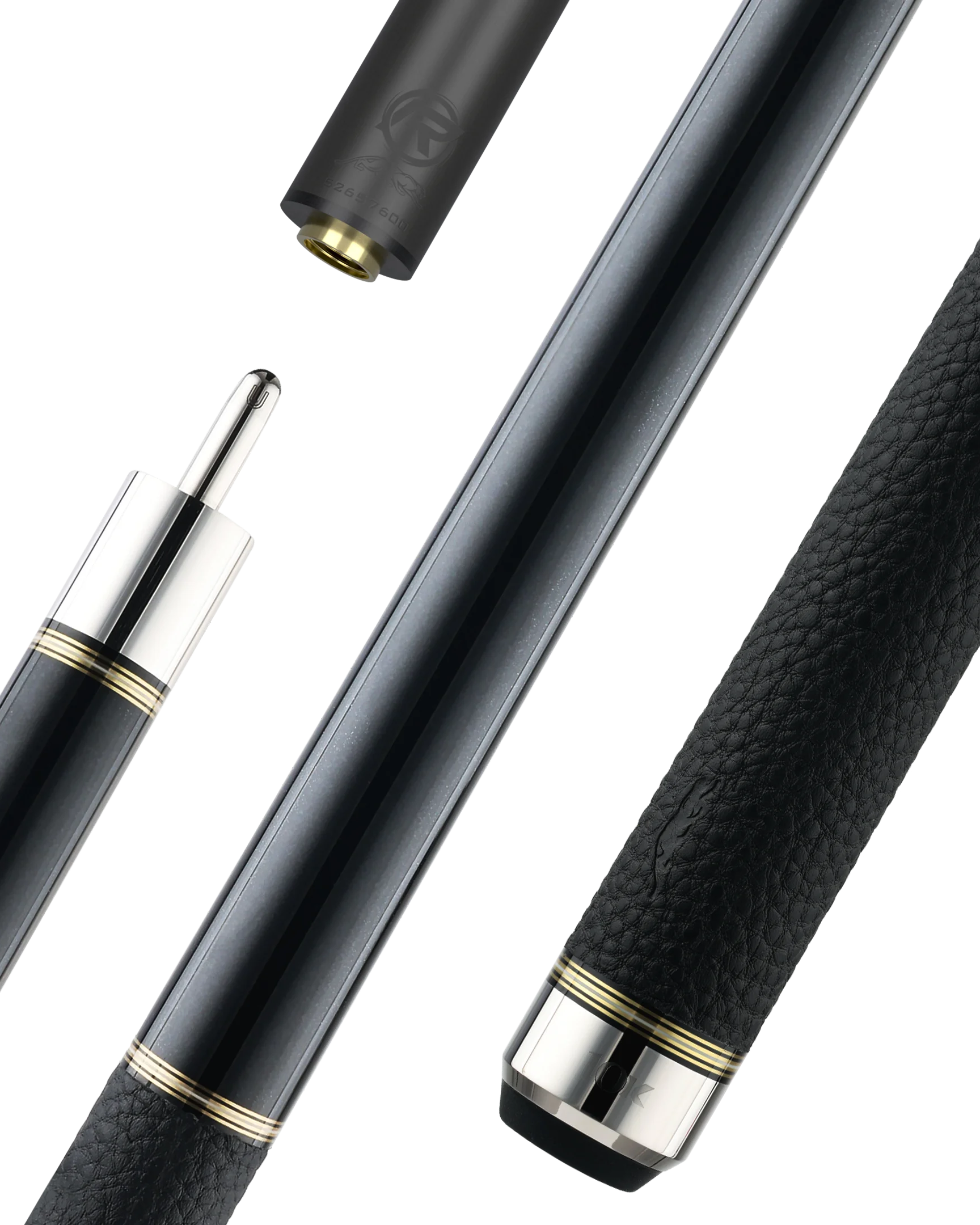 Predator 10K Black Pool Cue with Logo