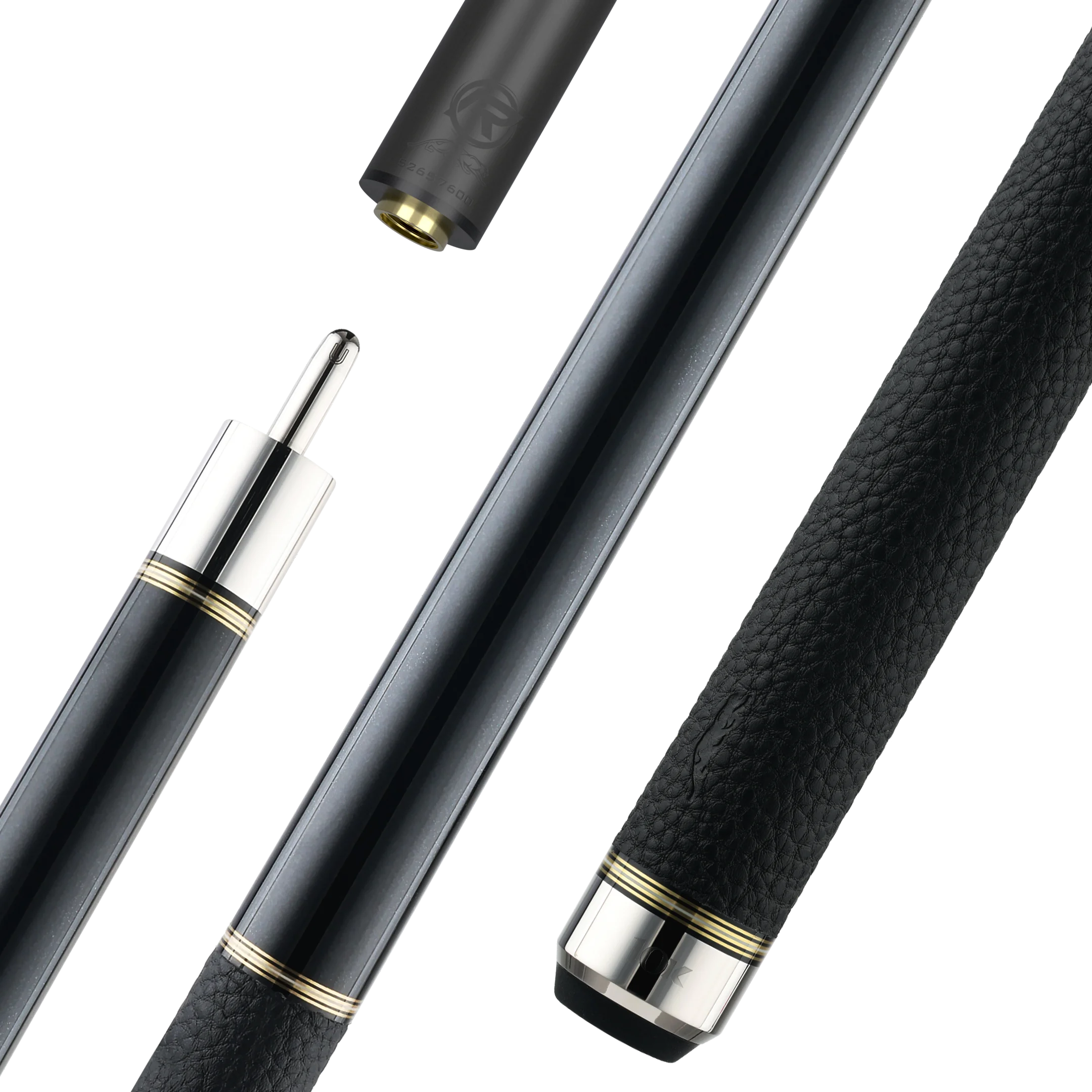 Predator 10K Black Pool Cue with Logo