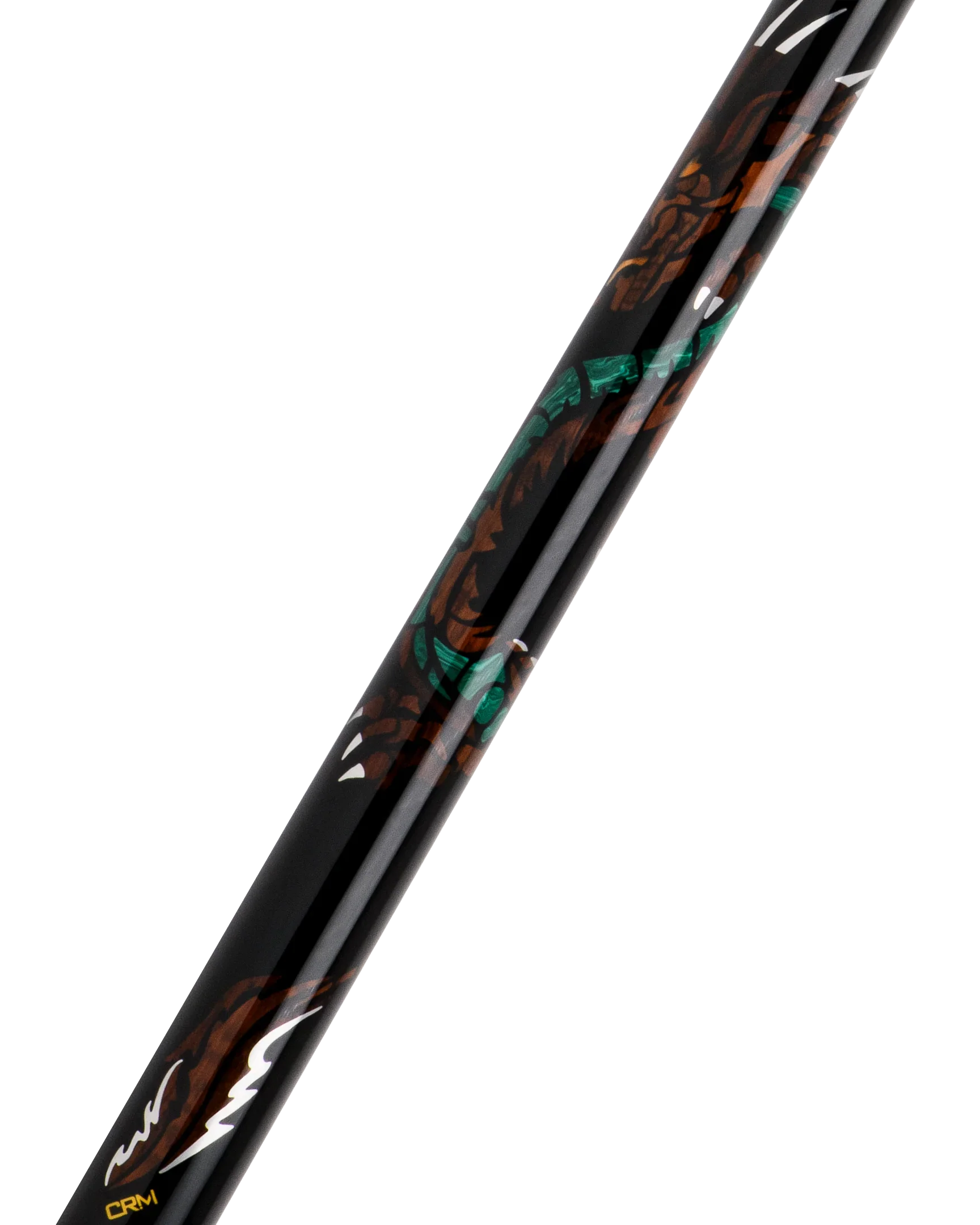 Limited Edition Green Dragon2 Carom Cue with Forearm Dragon Design
