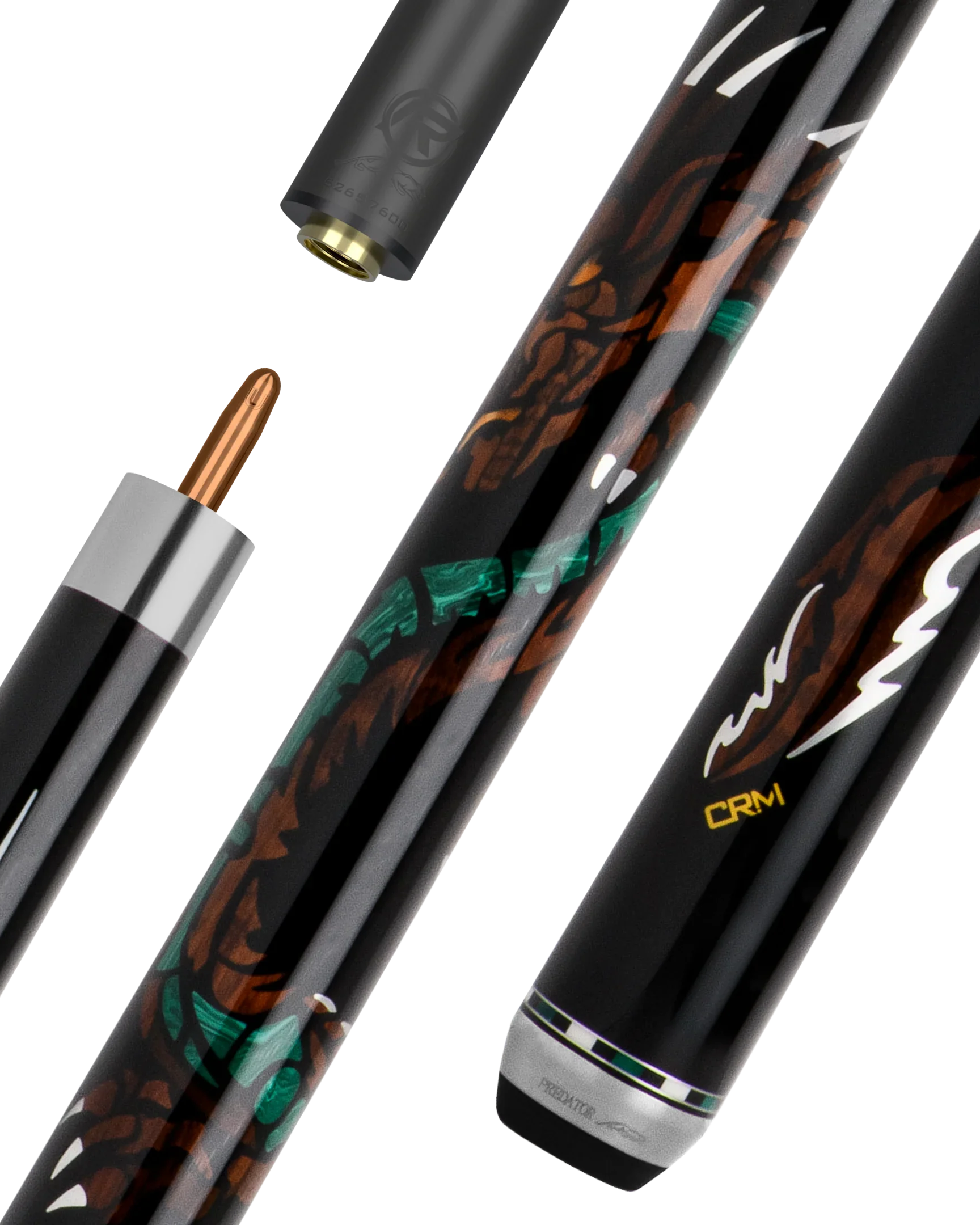Limited Edition Green Dragon2 Carom Cue with Logo