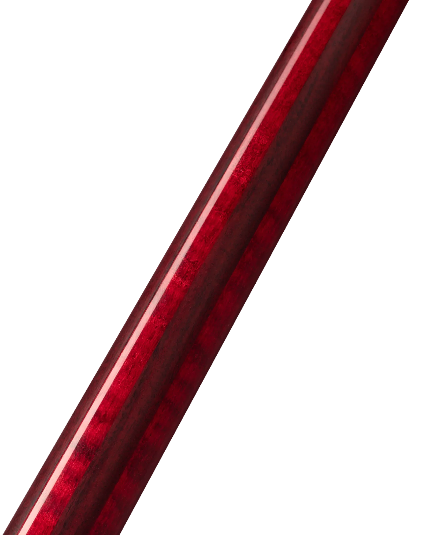 P3 carom cue burgundy rosewood forearm