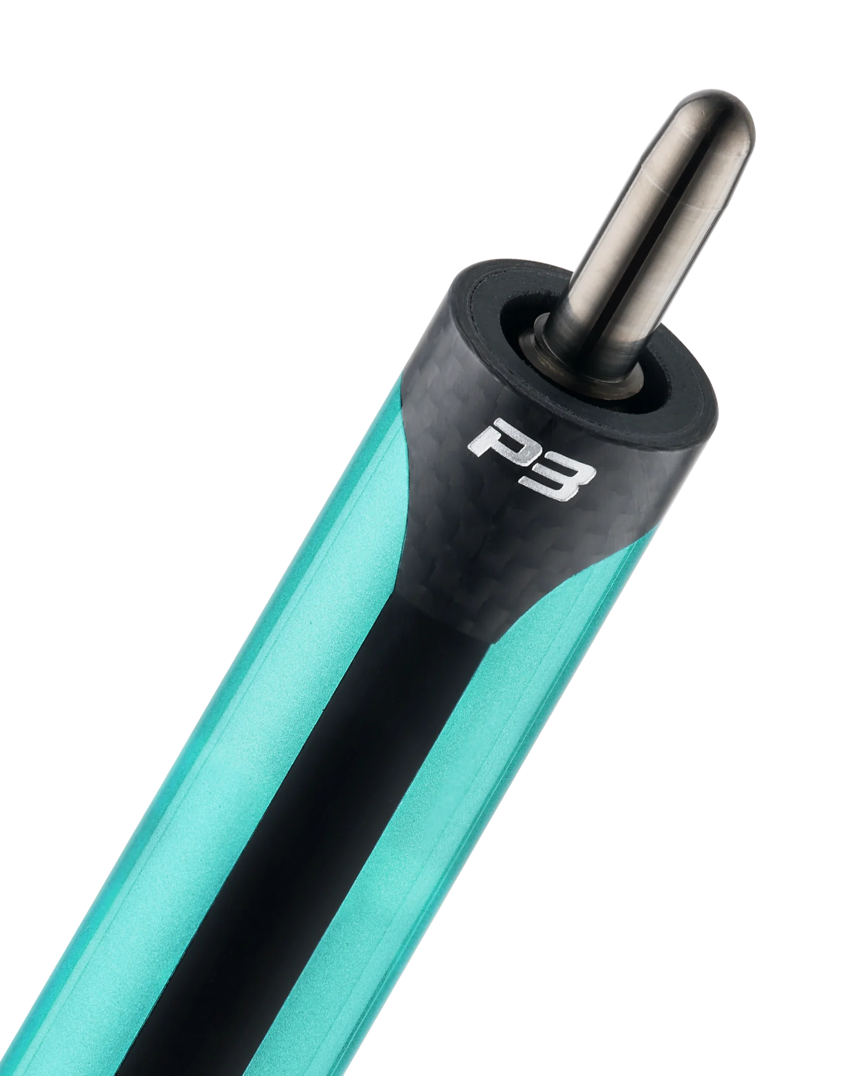 Predator P3 Teal Leather Luxe Wrap Pool Cue Uni-Loc Pin
