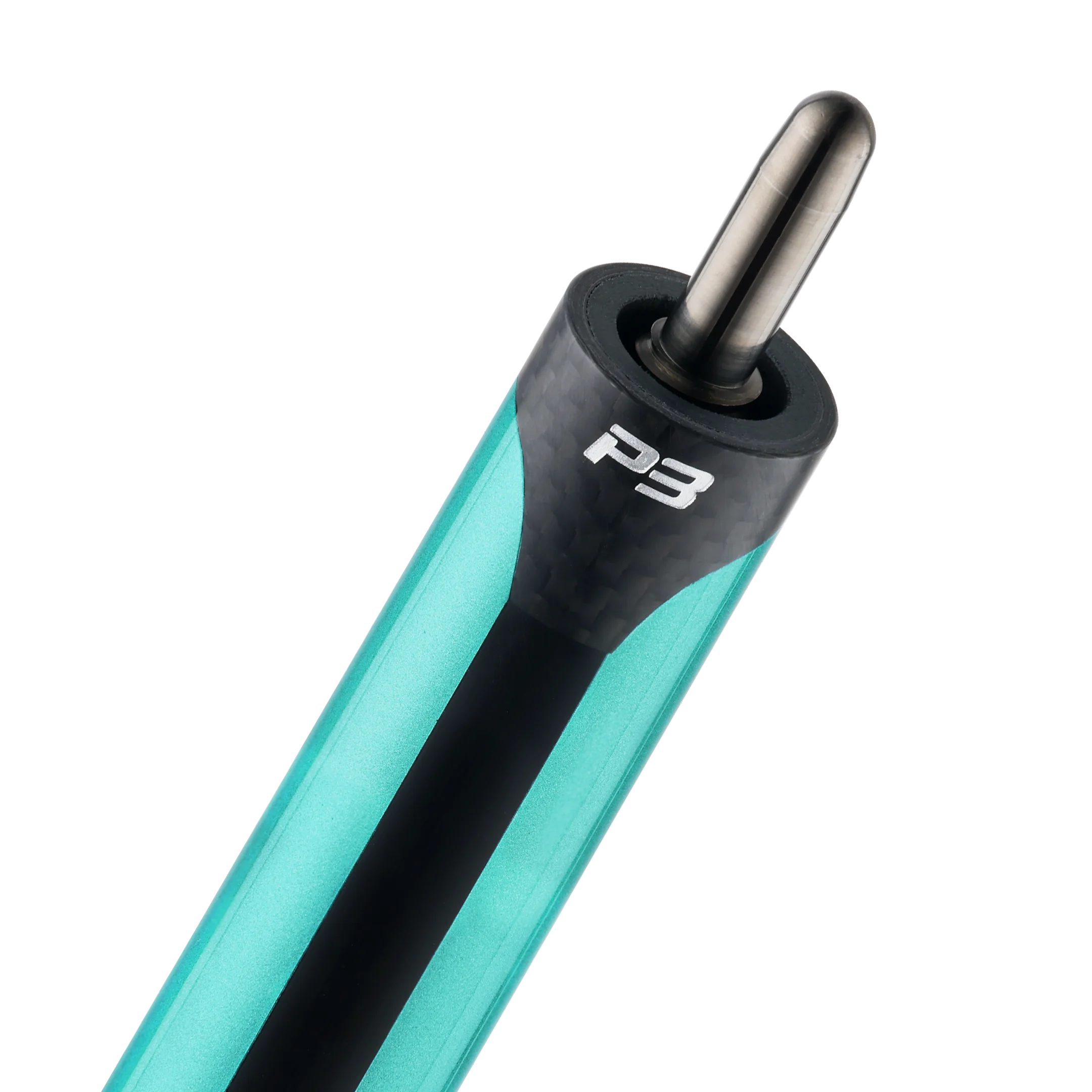 Predator P3 Teal Leather Luxe Wrap Pool Cue Uni-Loc Pin