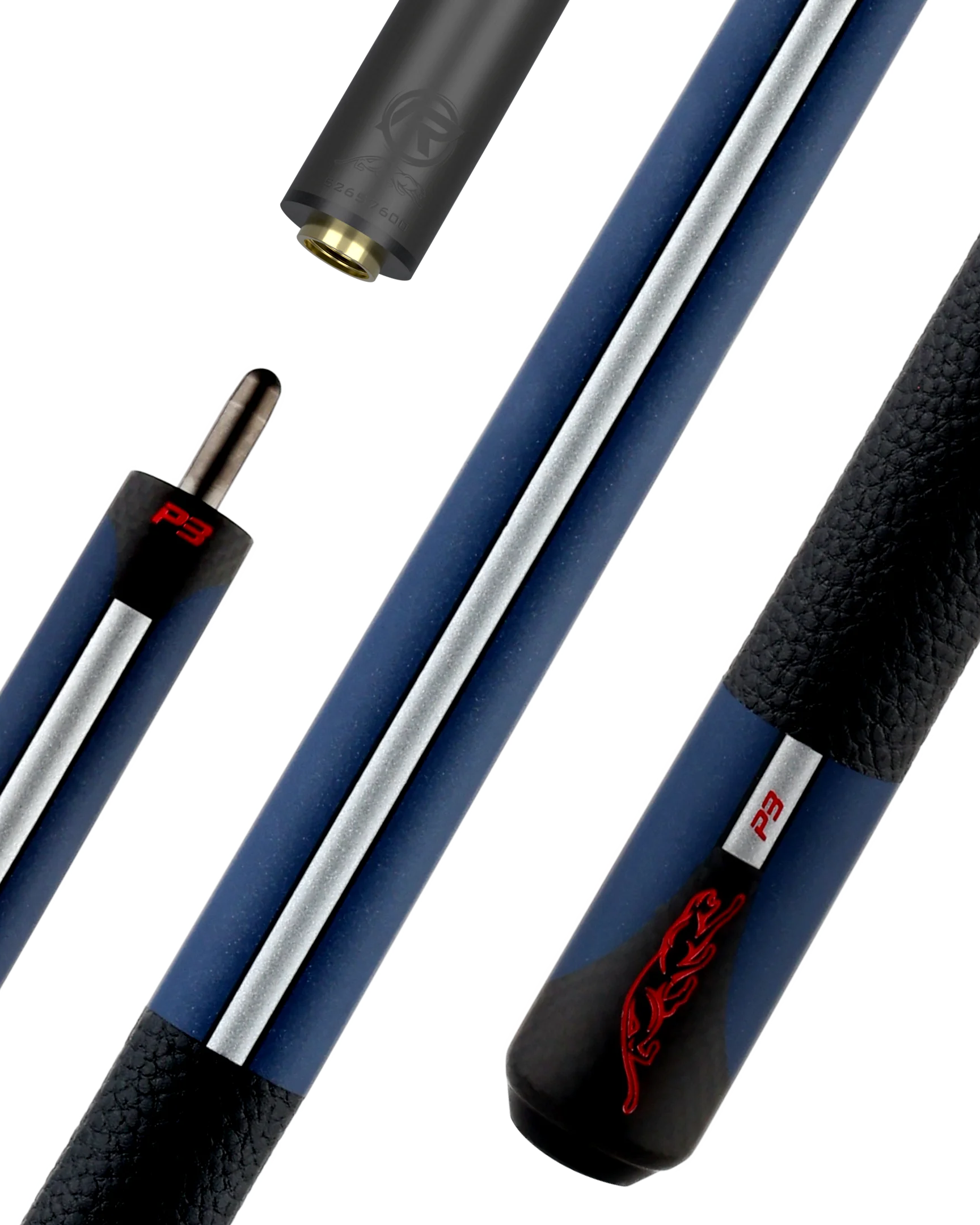 Predator P3 July 4th Leather Luxe Wrap Professional Pool Cue
