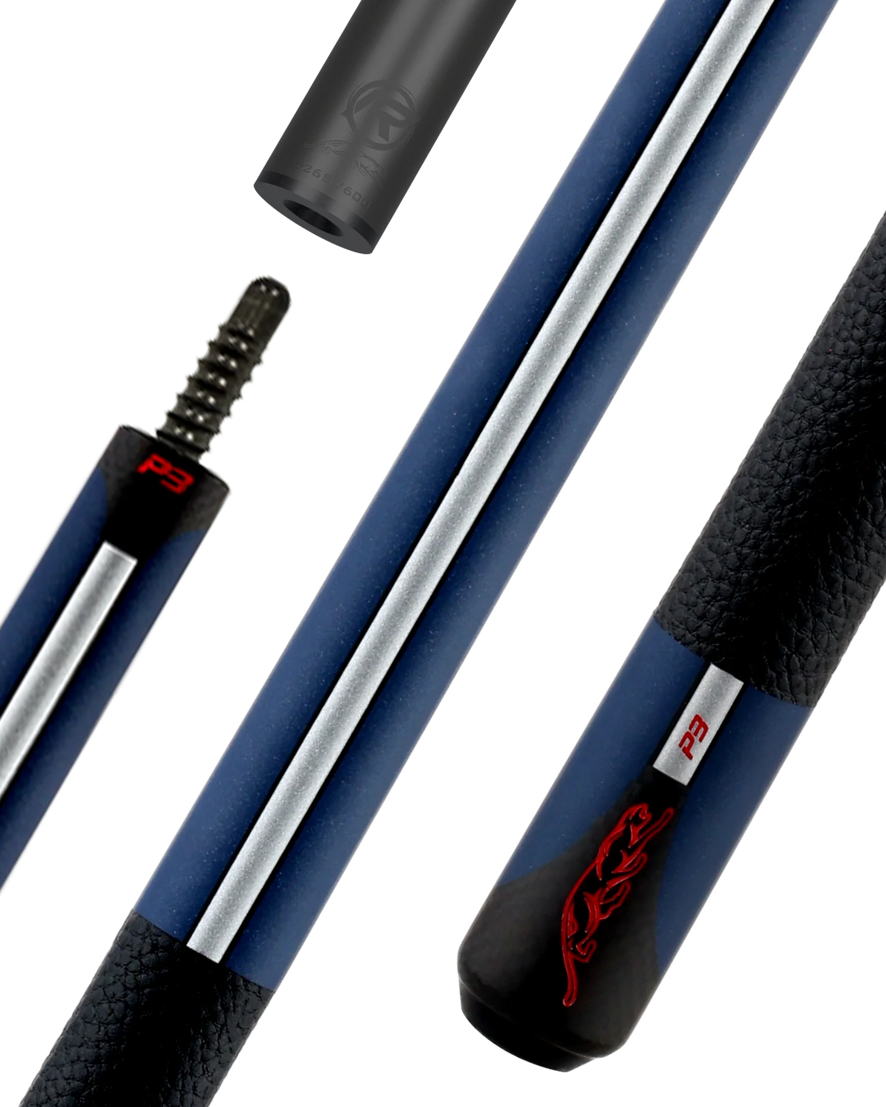 Predator P3 July 4th Leather Luxe Wrap Professional Pool Cue Radial Joint