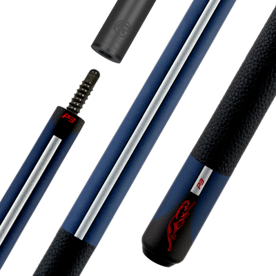 Predator P3 July 4th Leather Luxe Wrap Professional Pool Cue Radial Joint