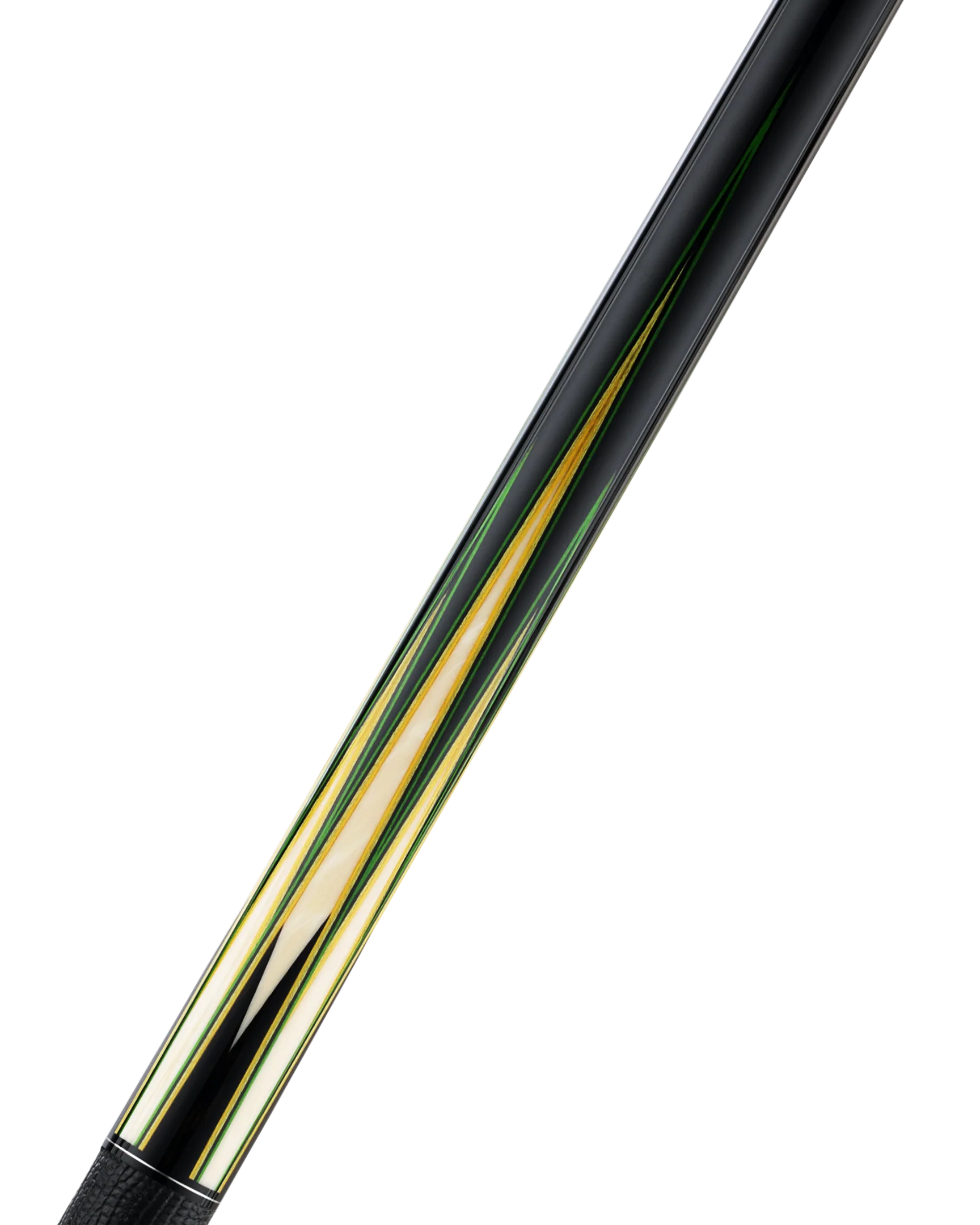 Limited Edition TS16 Pool Cue Green and Yellow Forearm