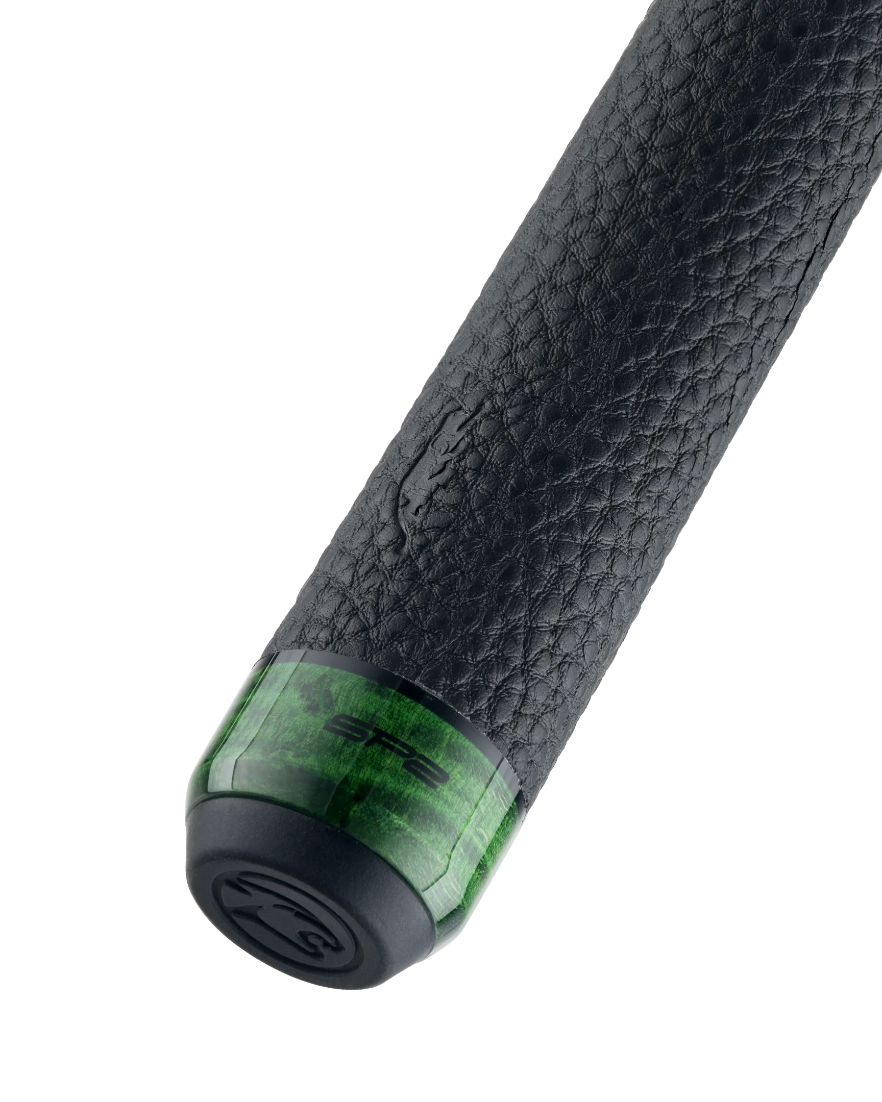 SP2 Green Stained 2 Pool Cue Butt with Brand Mark