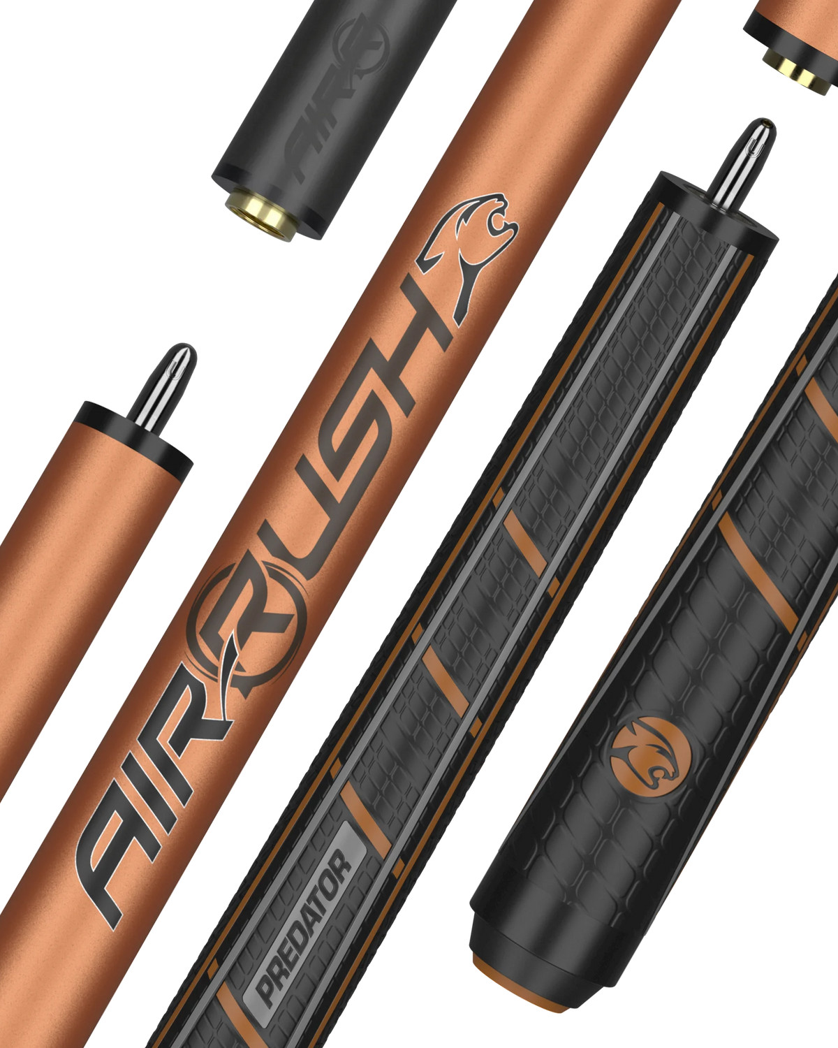 Predator Air Rush Tiger Eye Sport Wrap Professional Jump Cue