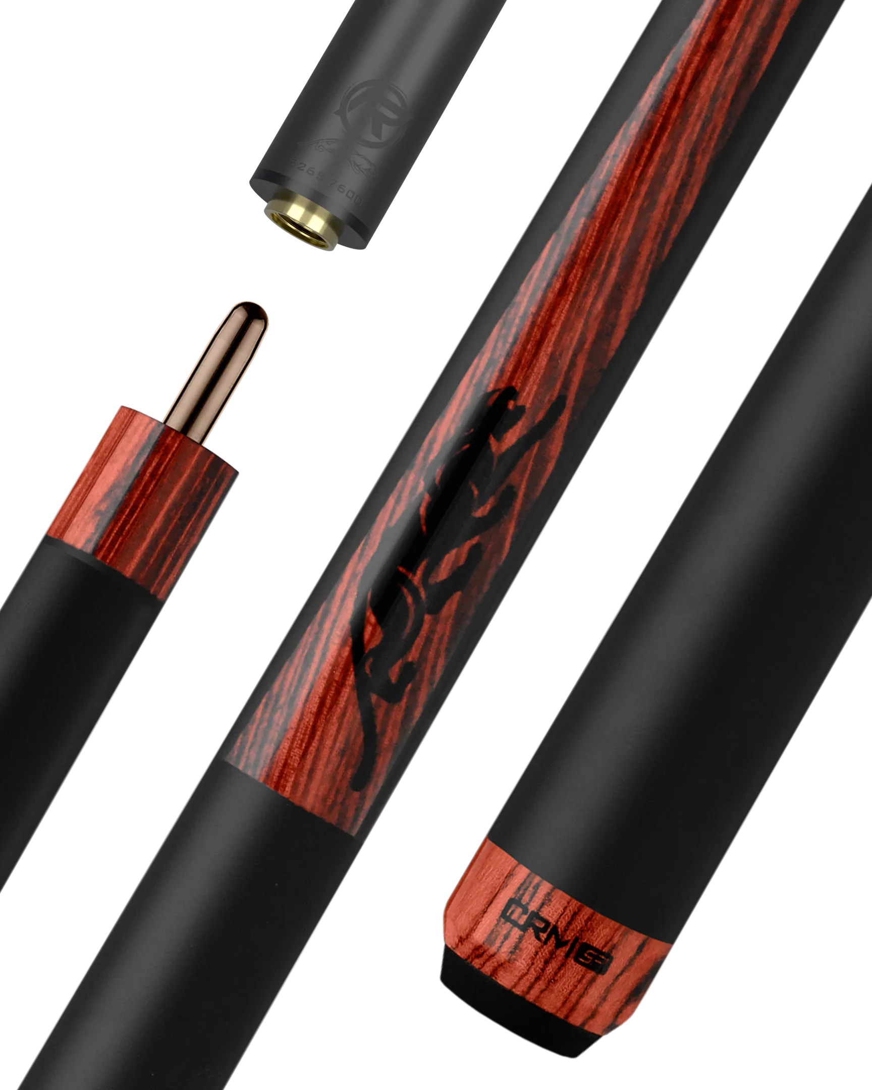 Predator SP2 Carom Cue Tembaga Black Logo