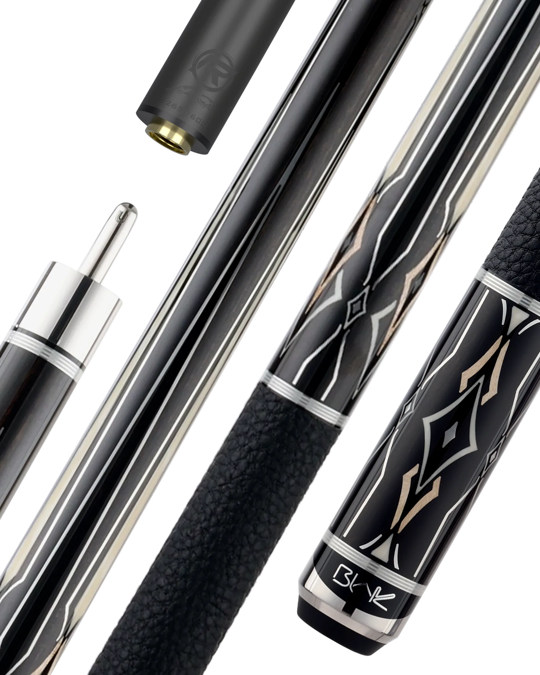 Blak5 2 closeup designs with REVO Carbon shaft