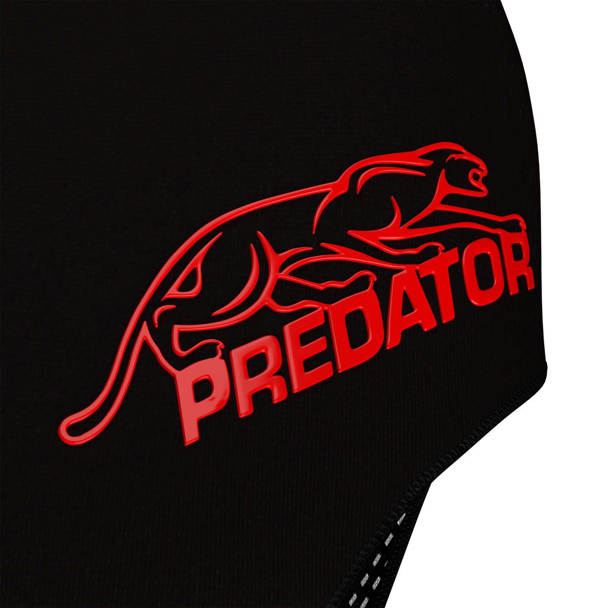 Black and Red Predator Second Skin Billiard Glove Kristina Tkach Brand Mark