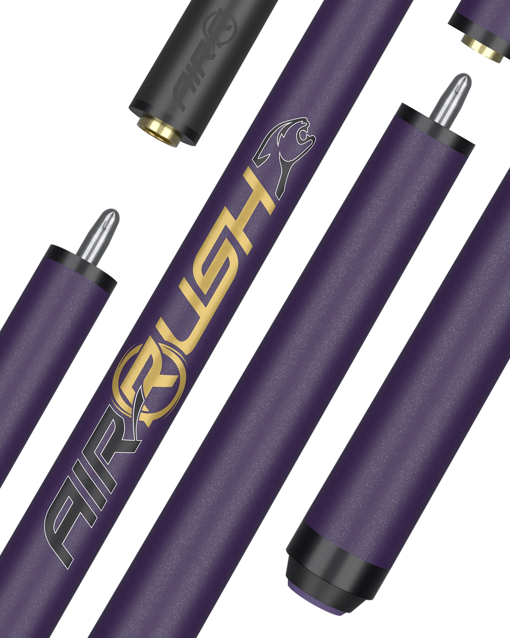 AirRush Professional Jump Cue Purple No Wrap