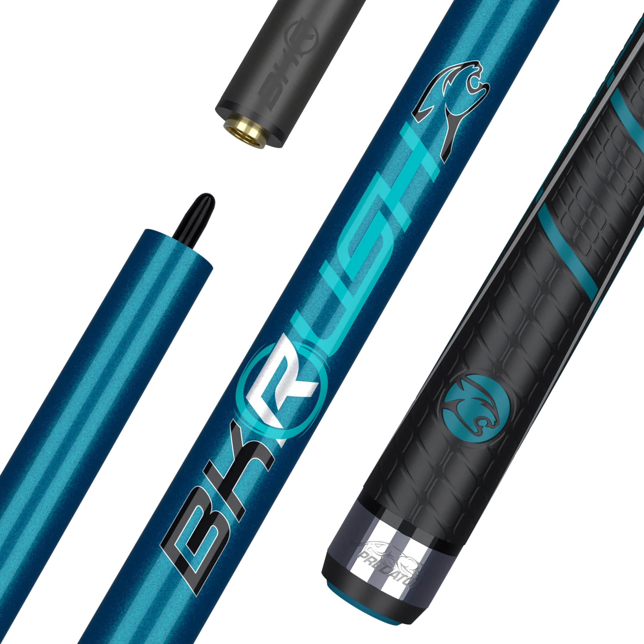Predator BK Rush Color of the Year Teal Sport Wrap Professional Break Cue