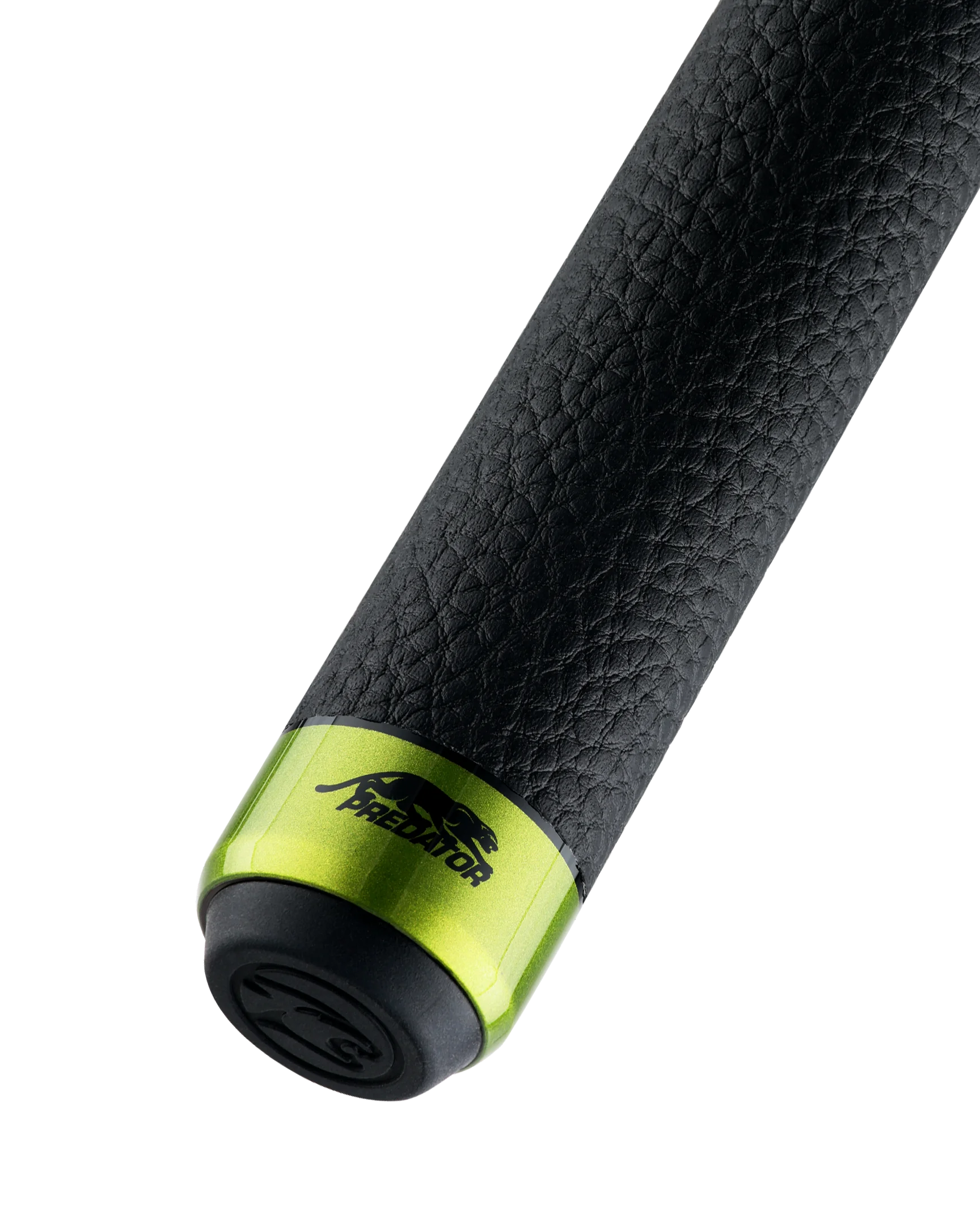 Predator SP2 Lime Green 1 Pool Cue Butt With Logo Front