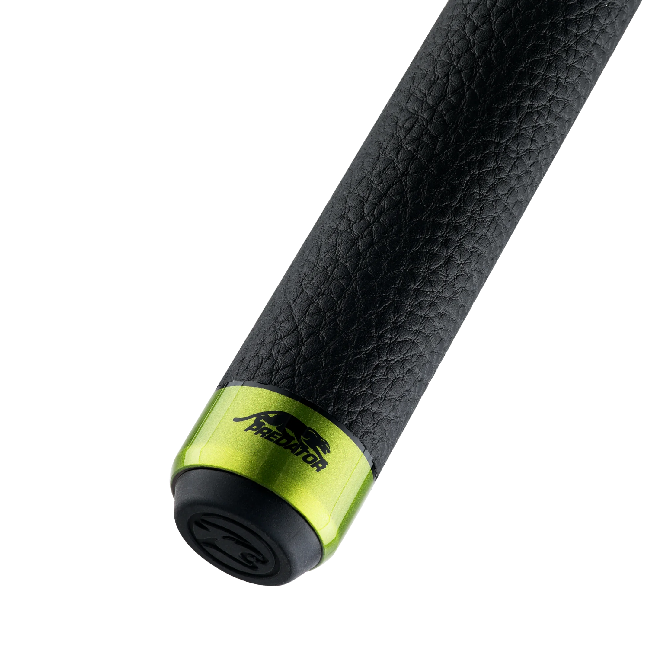 Predator SP2 Lime Green 1 Pool Cue Butt With Logo Front