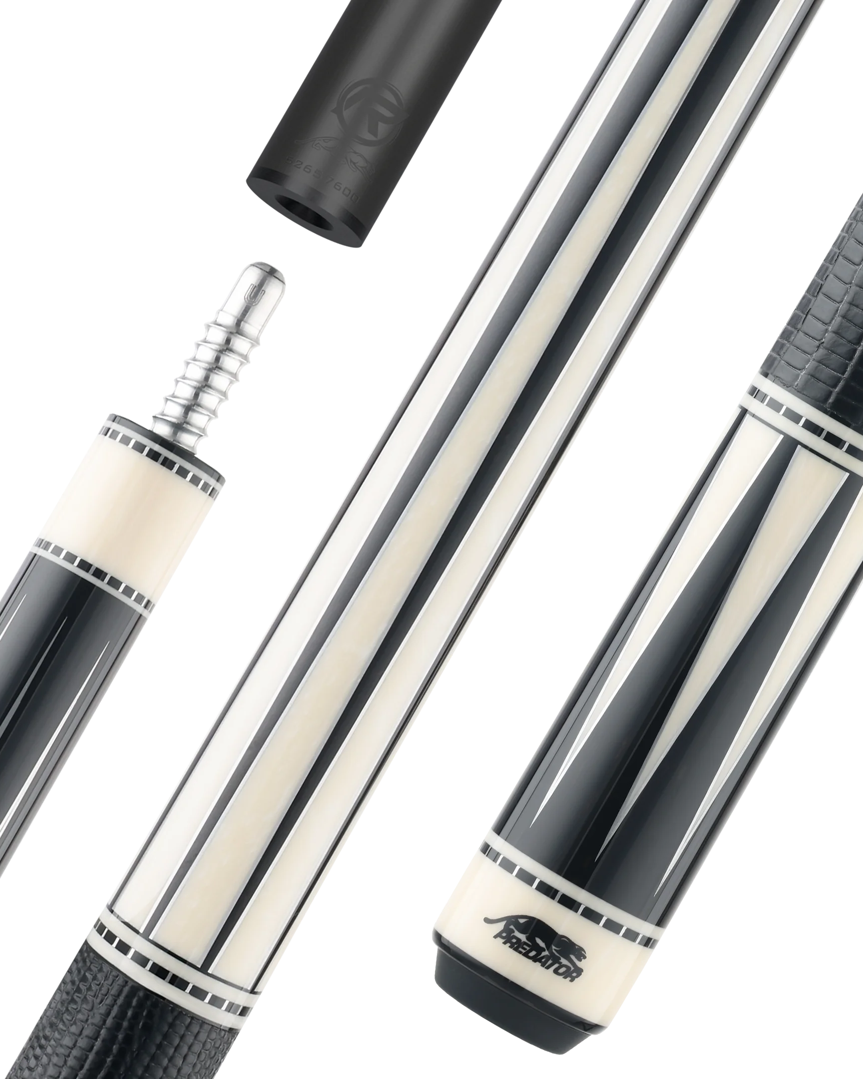 Predator TS8 Ebony & Ivorine Professional Pool Cue