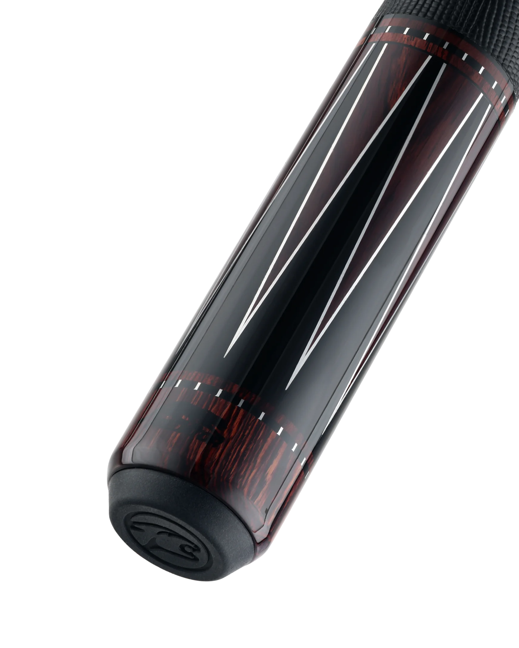 Predator TS8 Ebony & Kingwood Pool Cue Butt with Logo Rotated