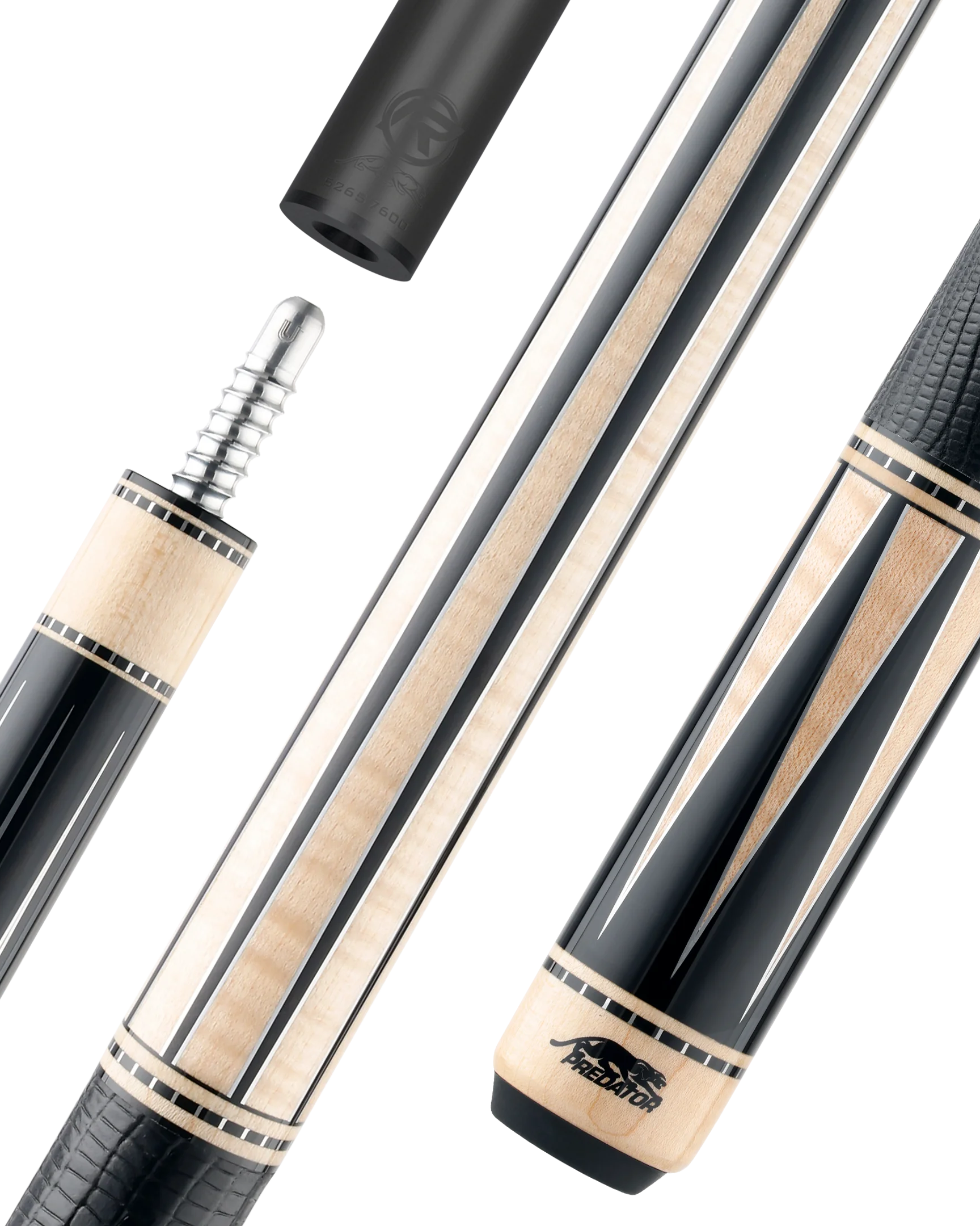 Predator TS8 Ebony & Maple Professional Pool Cue