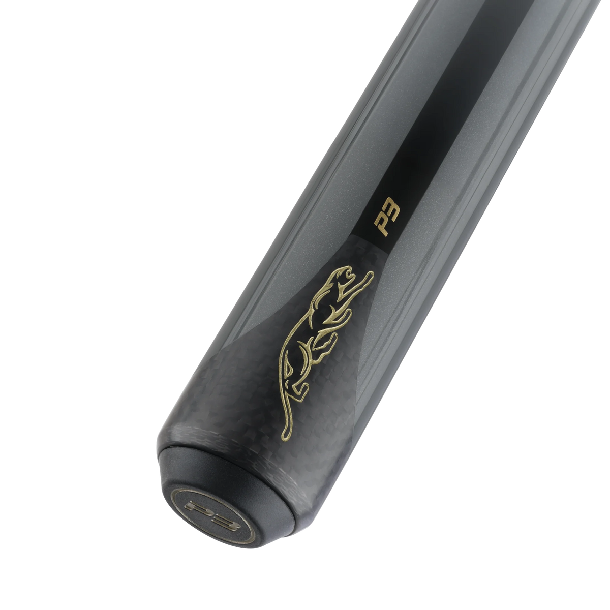 P3 Knight Horse No Wrap Pool Cue Butt With Predator Brand Mark