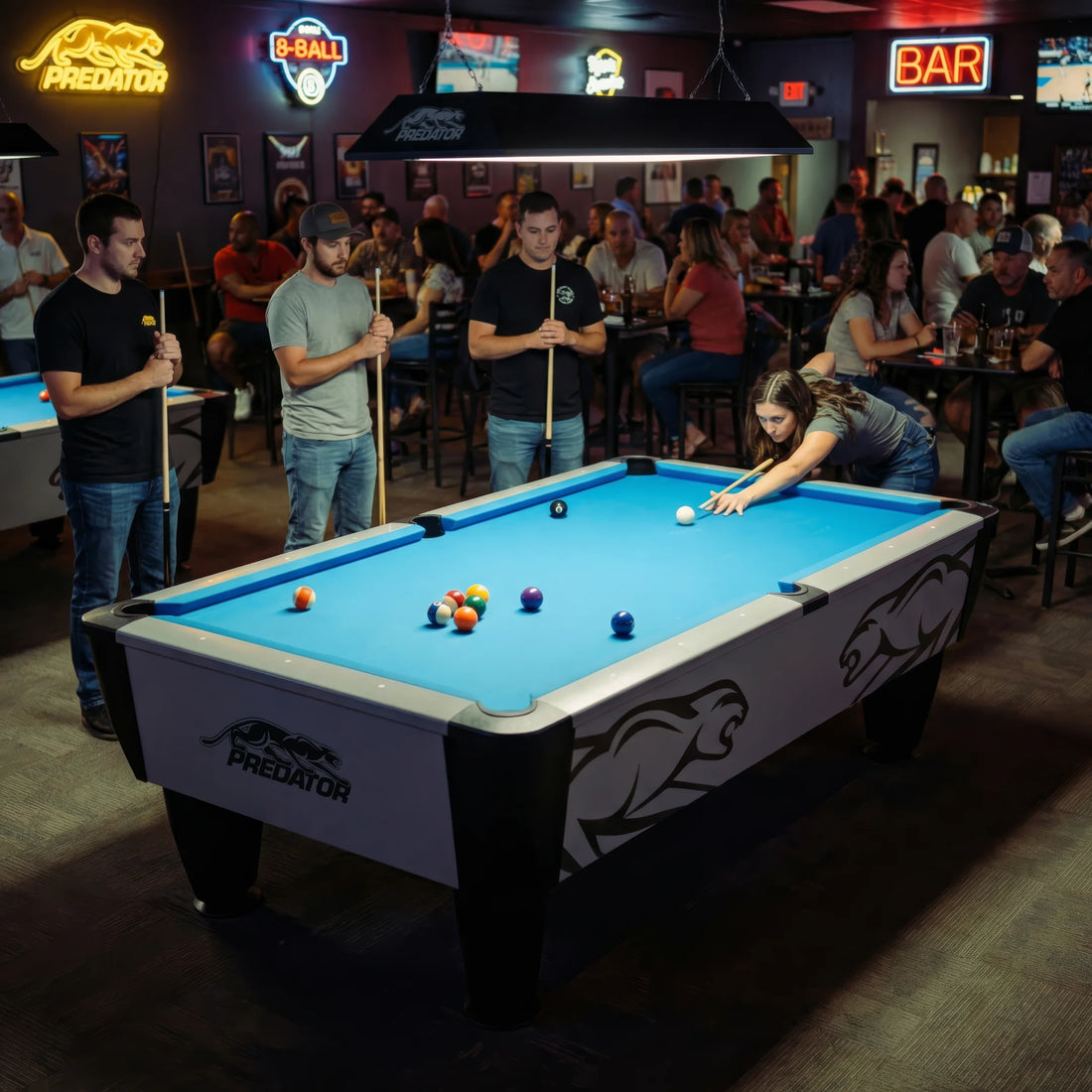 Predator Apex 7ft Coin-Op Commercial Table