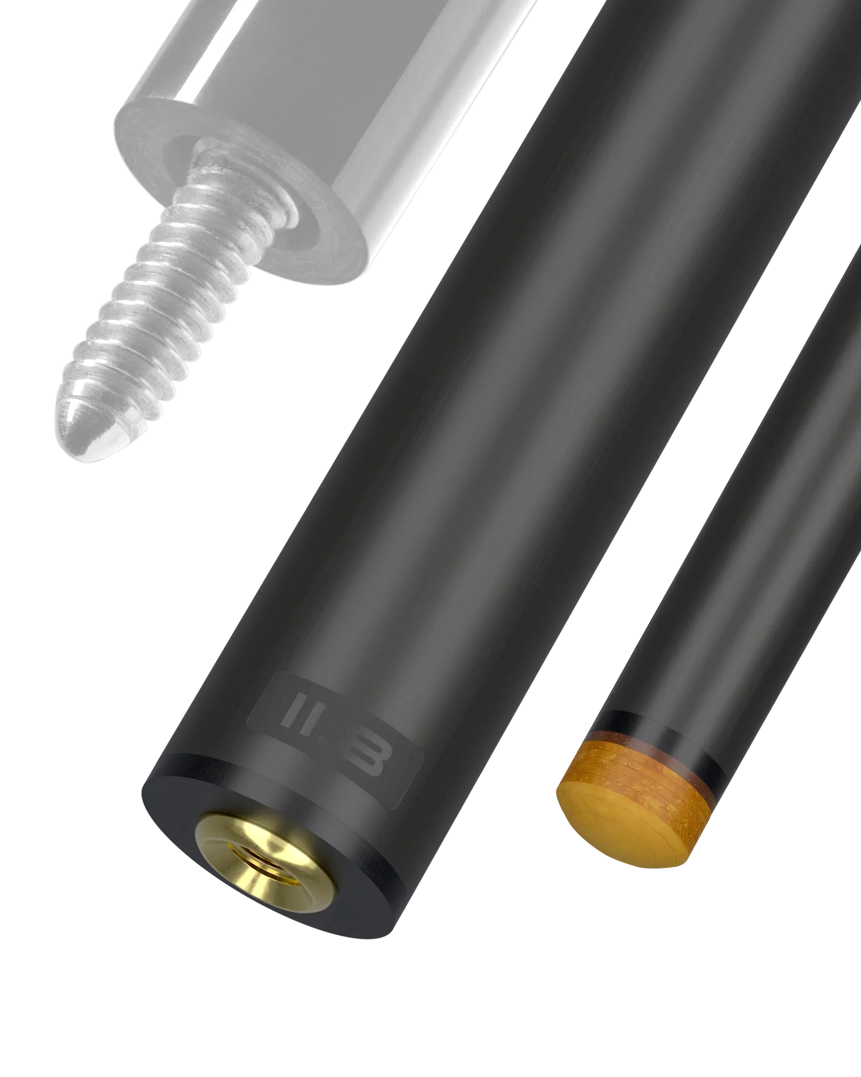 Predator REVO 11.8 mm carbon fiber pool shaft for 5/16x14 black vault plate