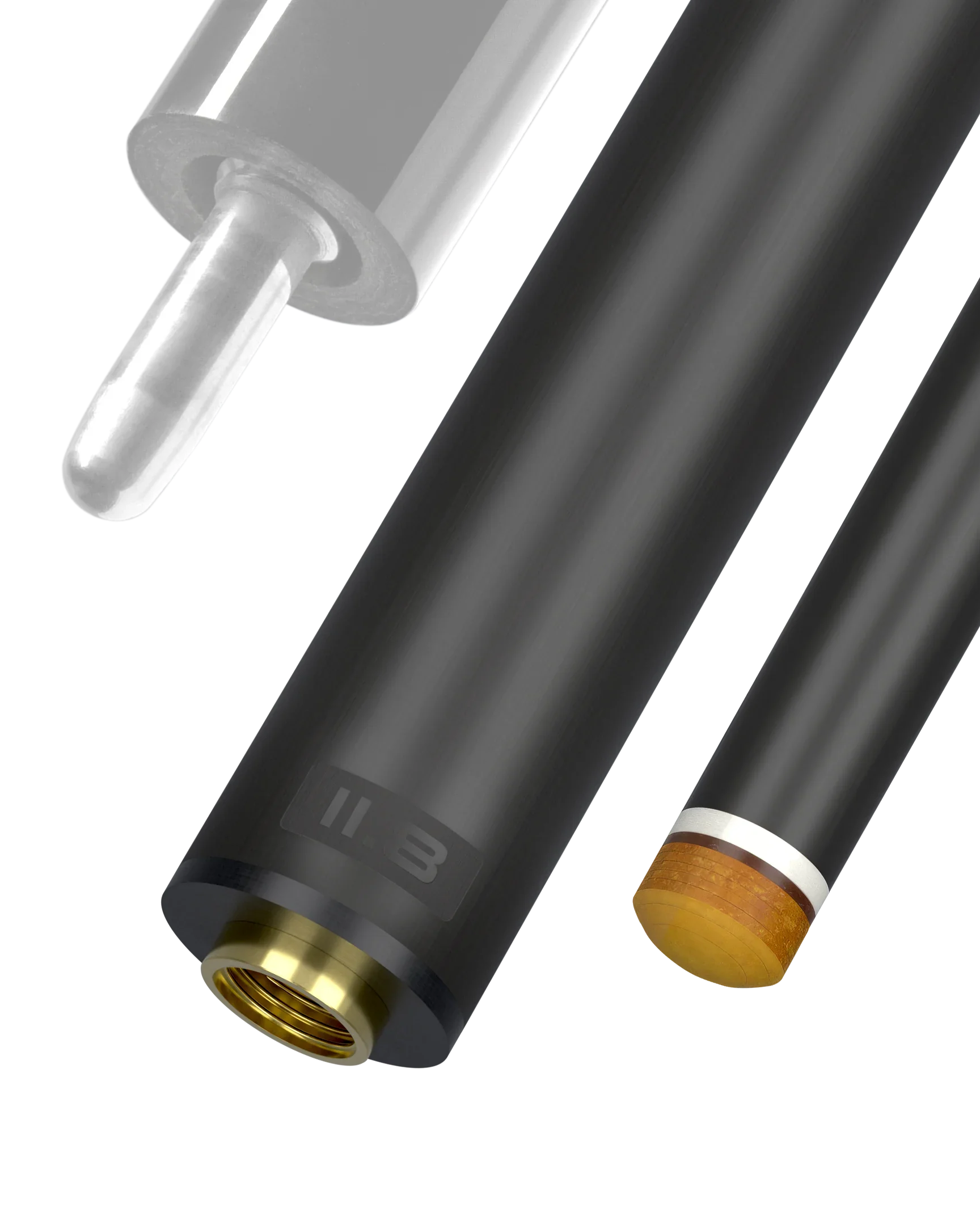 Predator REVO 11.8 mm carbon fiber pool shaft for uni-loc white vault plate