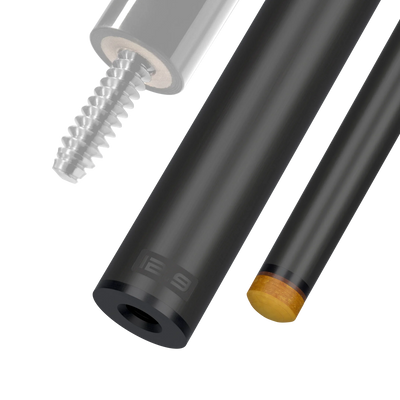 Predator REVO 12.9 mm carbon fiber pool shaft for 3/8x10 black vault plate