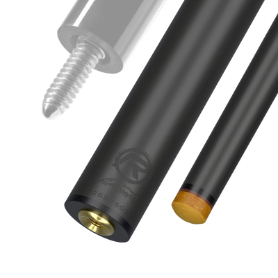 5/16x14 Joint Black Vault Plate REVO Carbon Fiber Pool Shaft