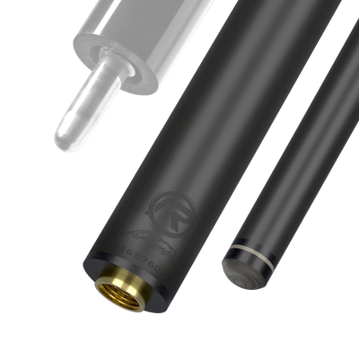 Grey Vault Plate REVO BKR Carbon Fiber Pool Shaft