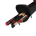 Black carrying case with Poison pool cues inside