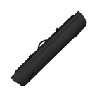 Textured black pool cue case with PREDATOR logo