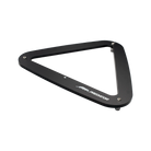 Black billiard triangle rack with 'Predator' branding