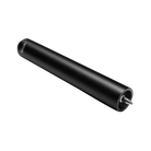 Matte black cylindrical pool cue extension 
