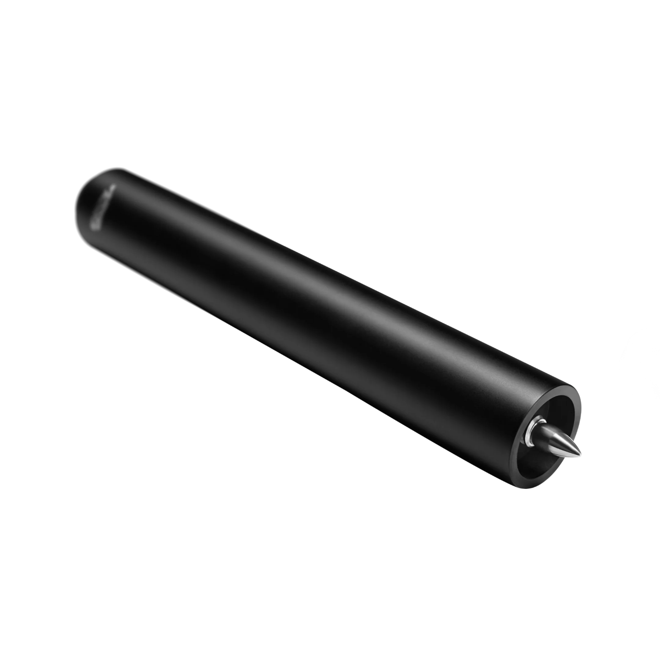 Matte black cylindrical pool cue extension 