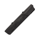 Dark grey rectangular pool cue case with PREDATOR logo