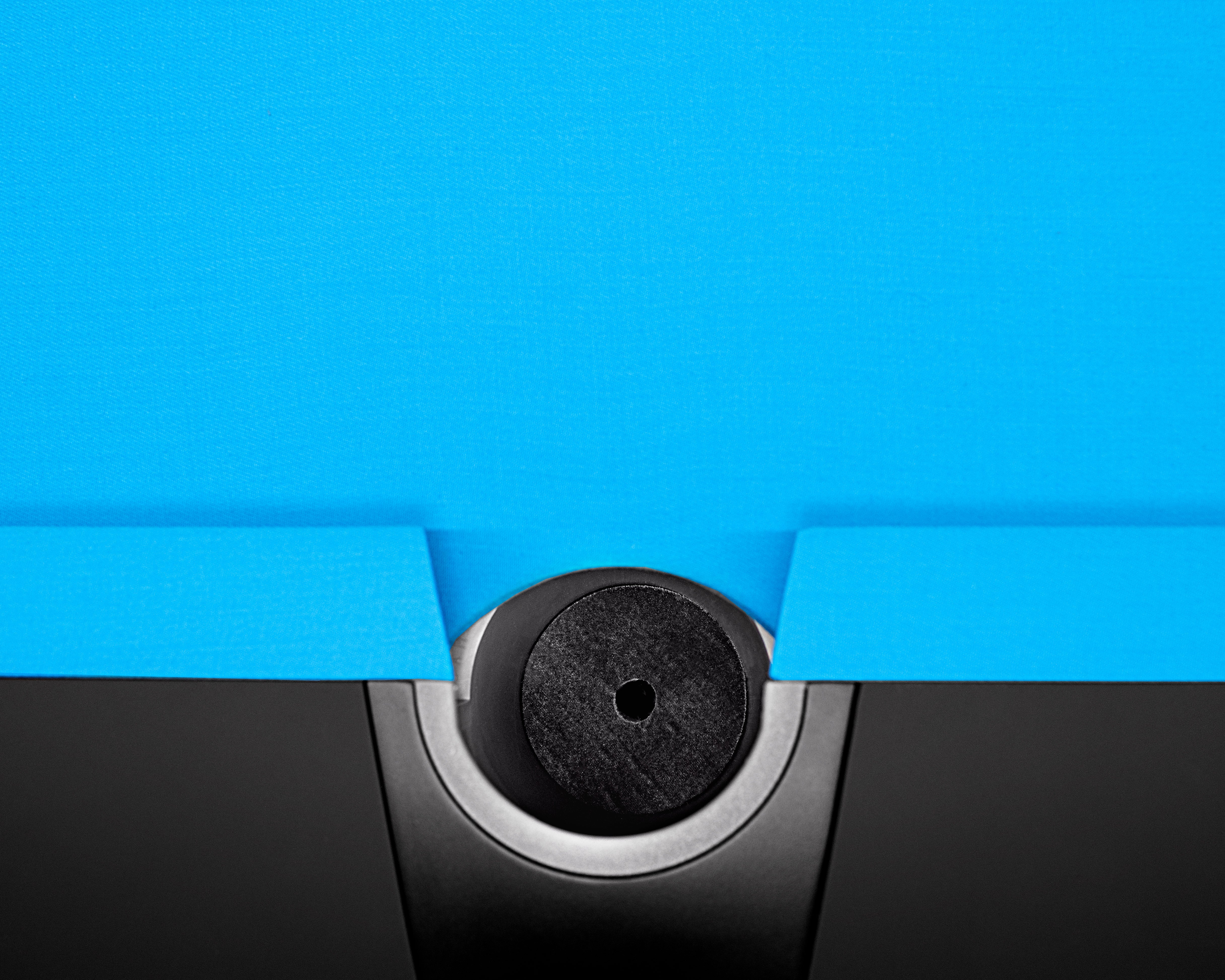 Pool table pocket cushion close up