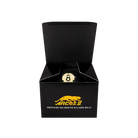Black box with a billiard 8 ball and Arcos II branding