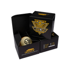 Pool ball in a black box with Arcos II branding
